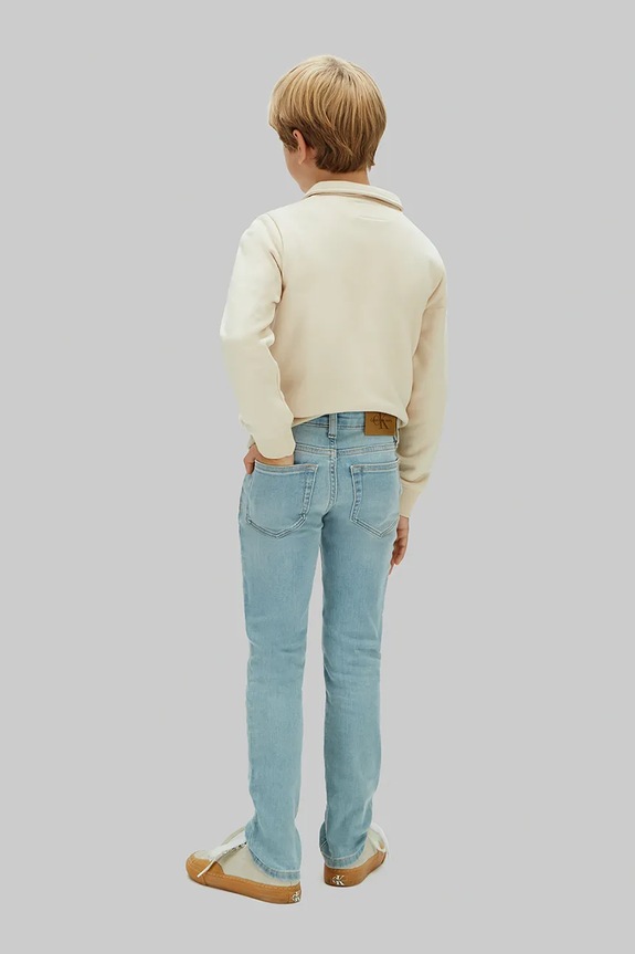 Calvin Klein Jeans jeansy dziecięce ANDREW niebieski LVCKSJC45B.128.176.PPY2
