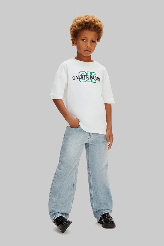 Chłopiec Calvin Klein Jeans dziecięce SKATER LVCKSJC47B.128.176.PPY2 niebieski