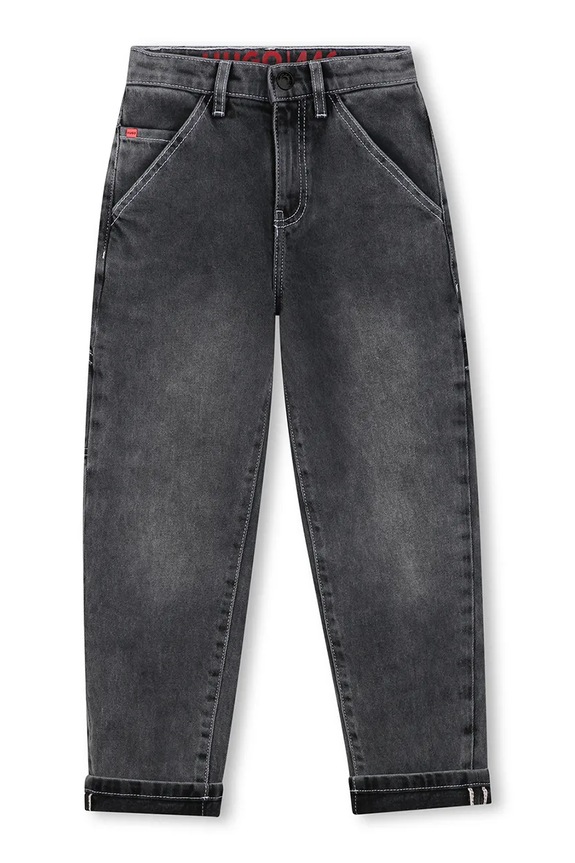 HUGO jeansy dziecięce G00988.114.150 czarny SS26