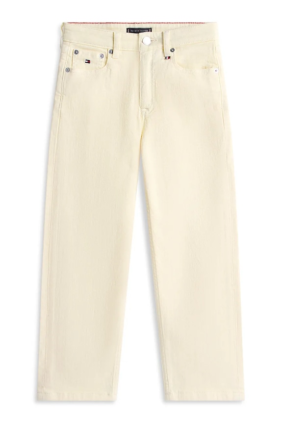 Tommy Hilfiger rifle relaxed fit detské RELAXED KB0KB10217.128.176.PPY2 béžová SS26