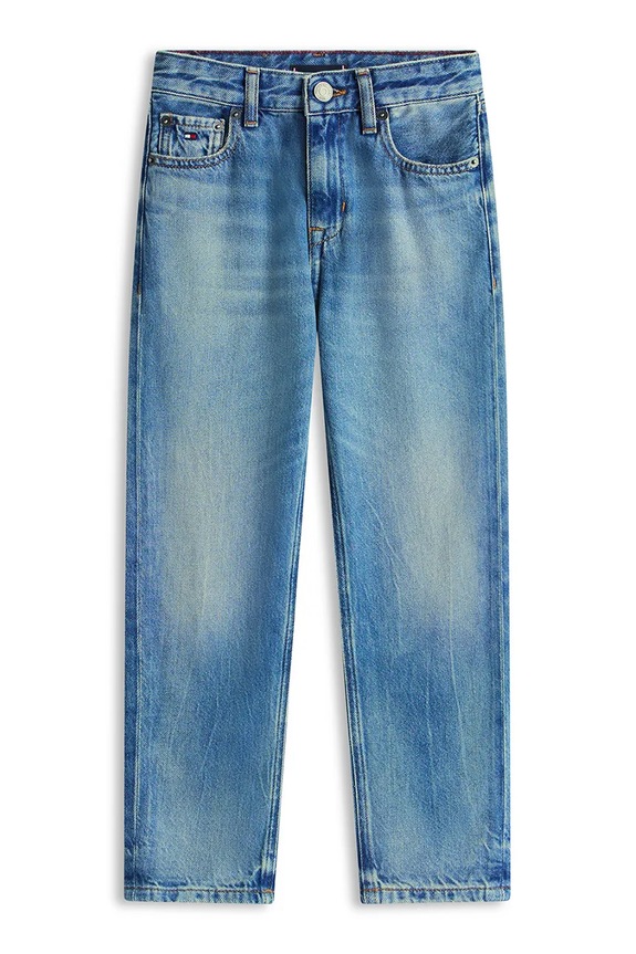 Tommy Hilfiger rifle relaxed fit detské ARCHIVE KB0KB10221.128.176.PPY2 modrá SS26