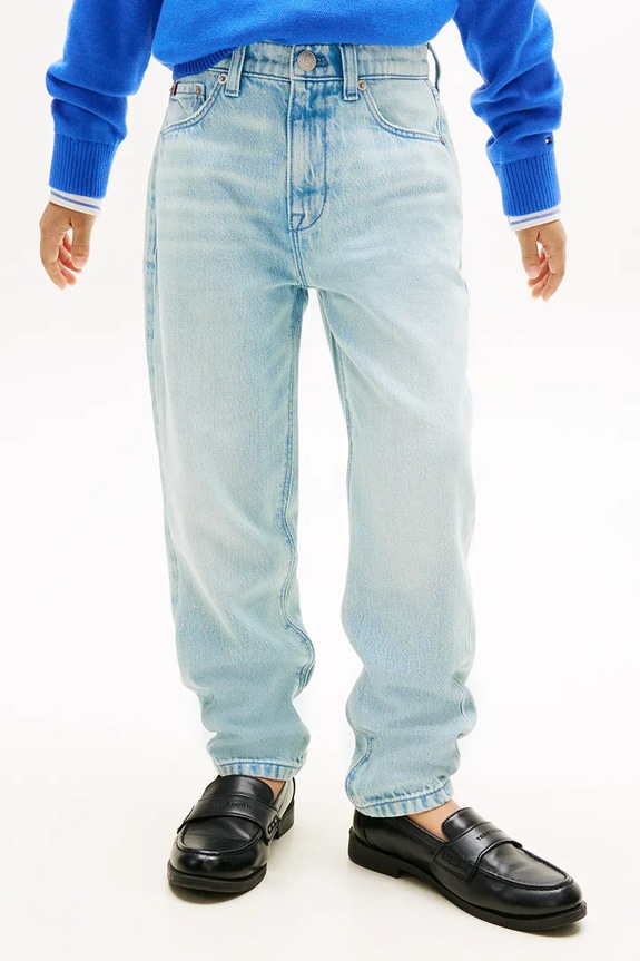 Tommy Hilfiger detské rifle LB WIDE modrá KB0KB10398.128.176.PPY2