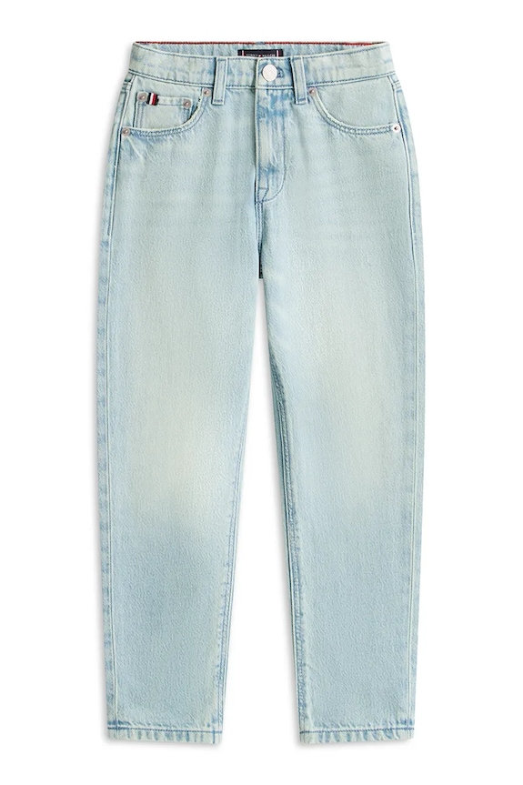 Tommy Hilfiger detské rifle LB WIDE KB0KB10398.128.176.PPY2 modrá SS26