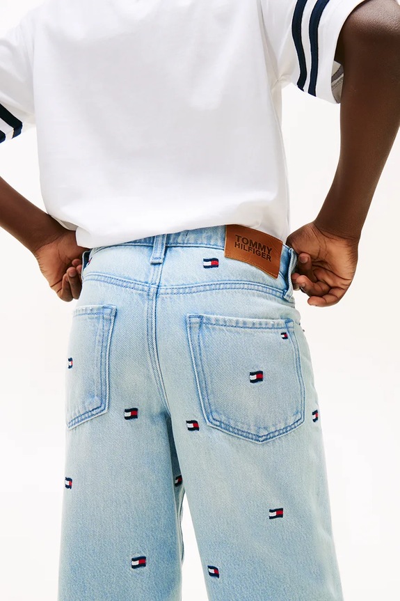 Tommy Hilfiger rifle detské BAGGY KB0KB10417.128.176.PPY2