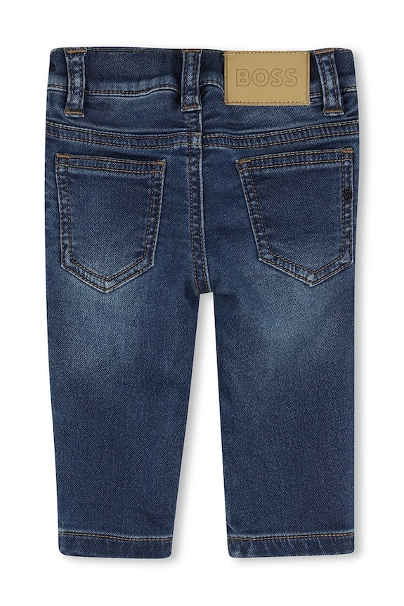 BOSS jeansy niemowlęce J52857.74.81 niebieski SS26