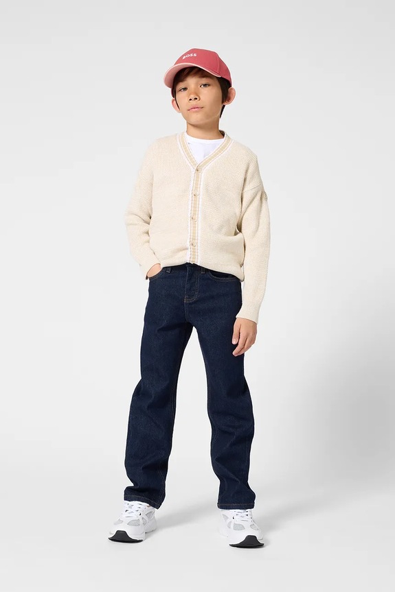 BOSS jeansy dziecięce J52919.114.150 niebieski