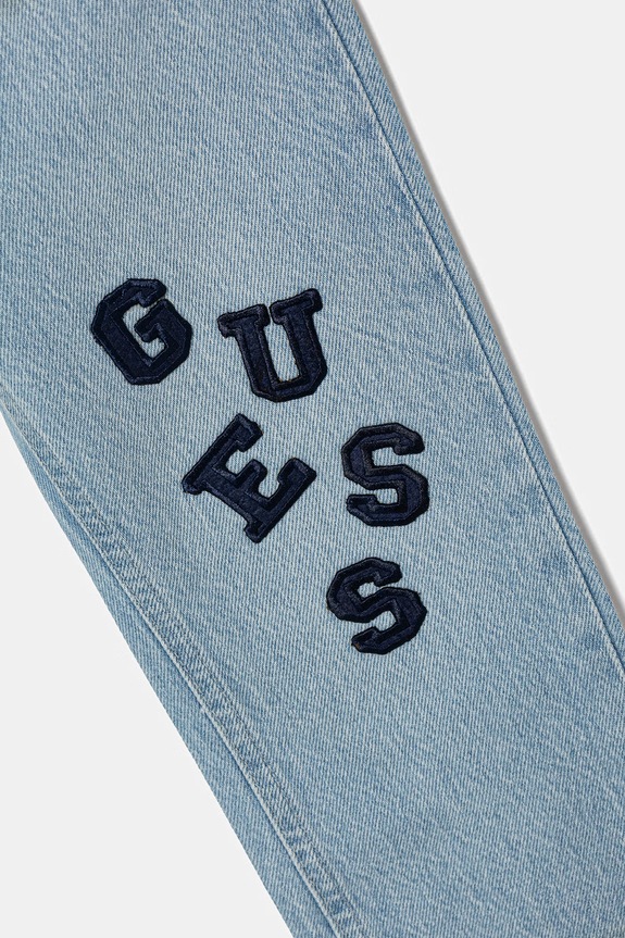 Chłopiec Guess jeansy regular dziecięce N6GA03.D5D70.PPY2.M niebieski