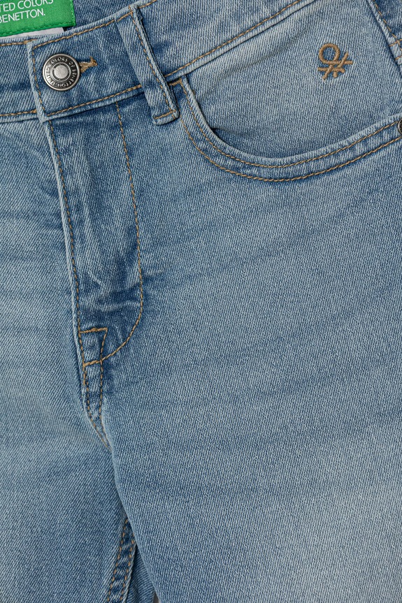 Chłopiec United Colors of Benetton jeansy slim fit dziecięce 45ONCE02Y.G.Riproposto niebieski