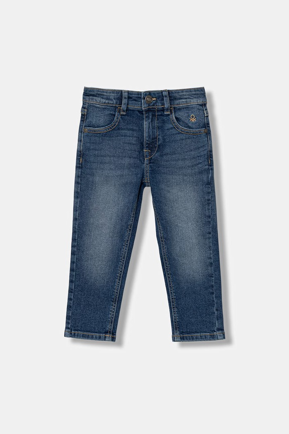 United Colors of Benetton blugi slim fit pentru copii bleumarin 45ONGE01X.P.Riproposto