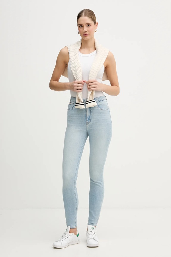 Rifle Calvin Klein Jeans LV047E610G modrá SS26