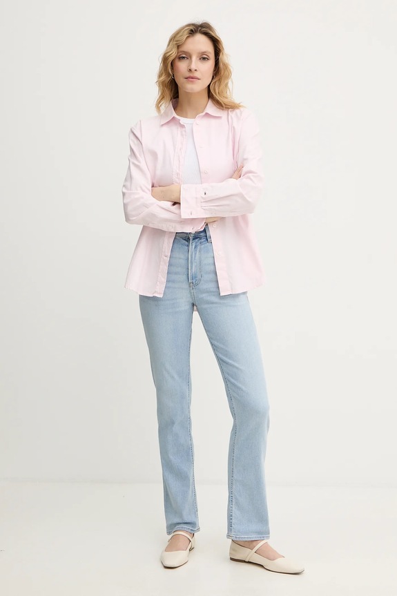 Rifle Calvin Klein Jeans LV047E612G modrá SS26