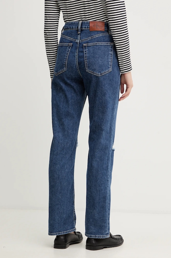 Oblečenie Rifle Calvin Klein Jeans LV047E614G tmavomodrá