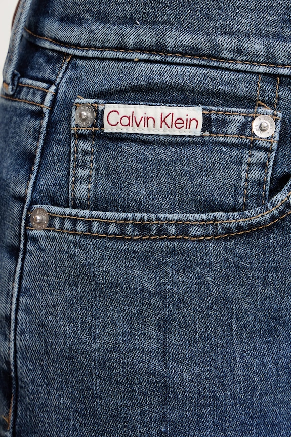 Rifle Calvin Klein Jeans tmavomodrá LV047E615G