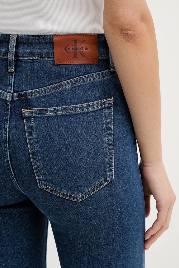 Rifle Calvin Klein Jeans LV047E619G modrá