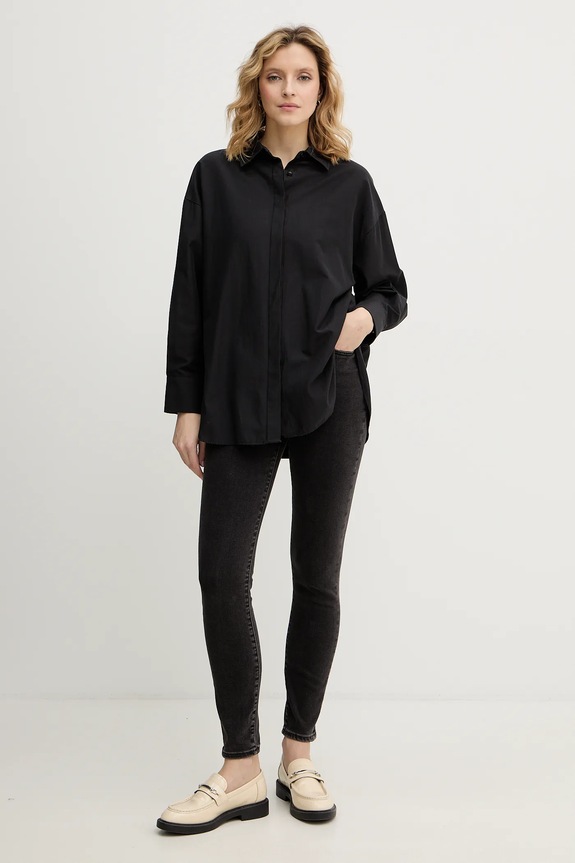 Rifle Calvin Klein Jeans LV047E632G čierna SS26
