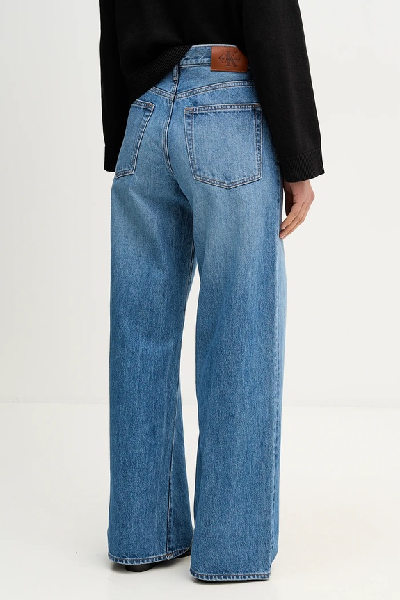 Ρούχα Τζιν παντελόνι Calvin Klein Jeans LV047E701G μπλε