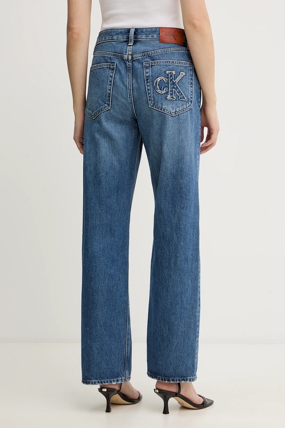 Oblečenie Rifle Calvin Klein Jeans LV047E704G modrá