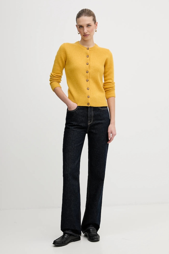 Calvin Klein Jeans jeansy LV047E707G granatowy SS26