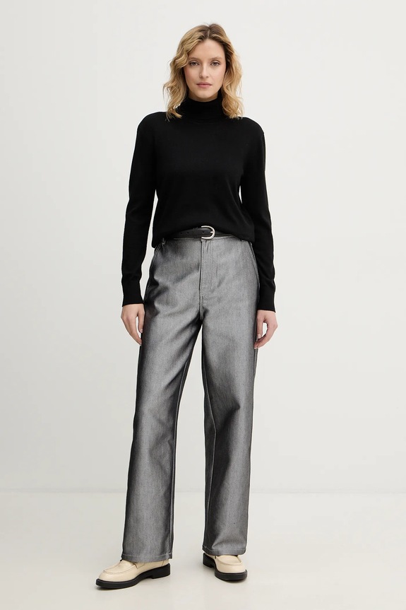 Rifle Calvin Klein Jeans LV047E718G sivá SS26