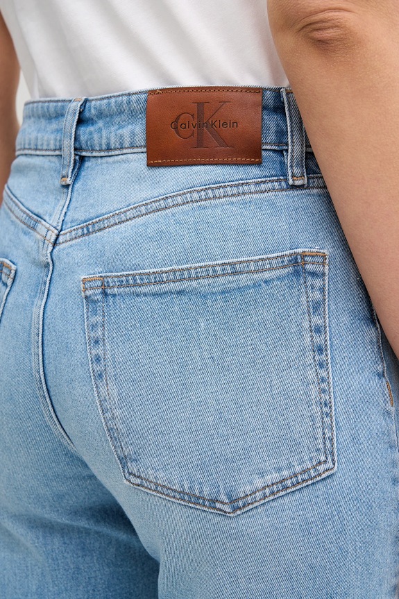 Τζιν παντελόνι Calvin Klein Jeans μπλε LV047E787G