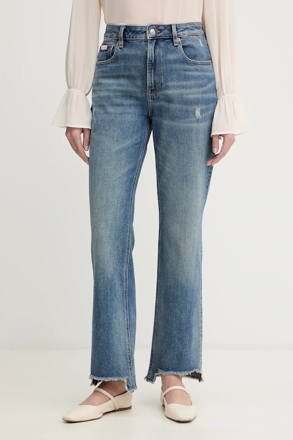 Rifle Calvin Klein Jeans modrá LV047E788G