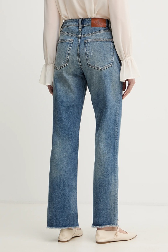 Oblečenie Rifle Calvin Klein Jeans LV047E788G modrá