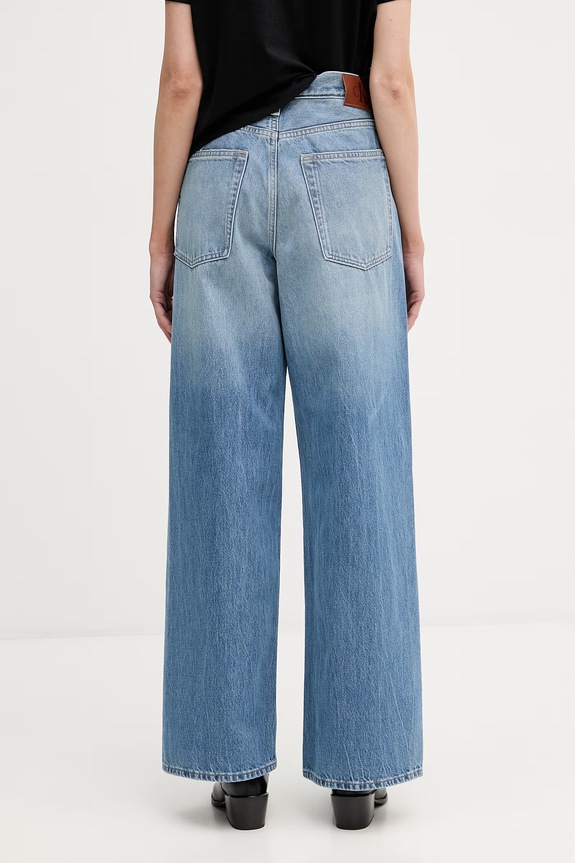 Odzież Calvin Klein Jeans jeansy LV047E728G niebieski