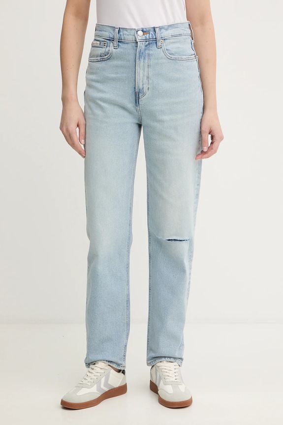 Rifle Calvin Klein Jeans modrá LV047E908G