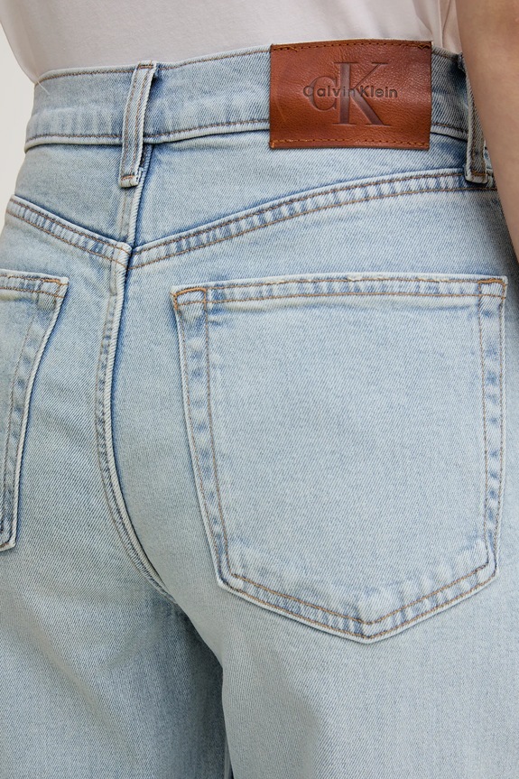 Rifle Calvin Klein Jeans modrá LV047E908G
