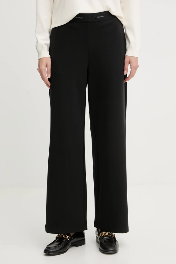 Calvin Klein Jeans spodnie z elastanem czarny LV044E622G