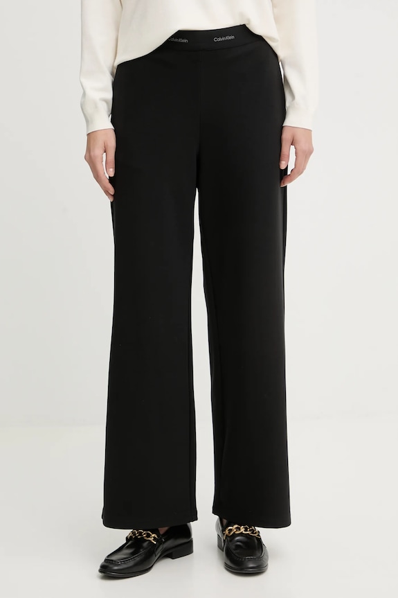 Calvin Klein Jeans spodnie z elastanem czarny LV044E622G