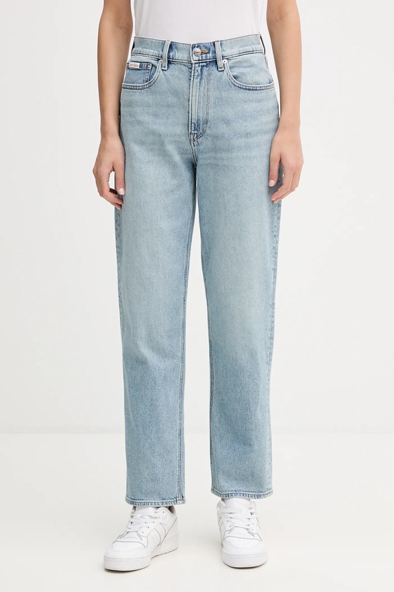 Rifle Calvin Klein Jeans modrá LV047E732G