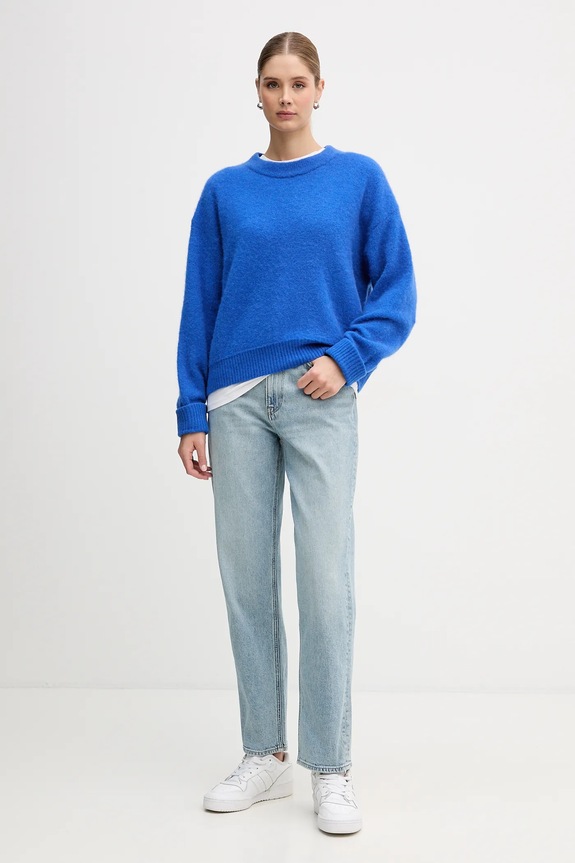 Rifle Calvin Klein Jeans LV047E732G modrá SS26