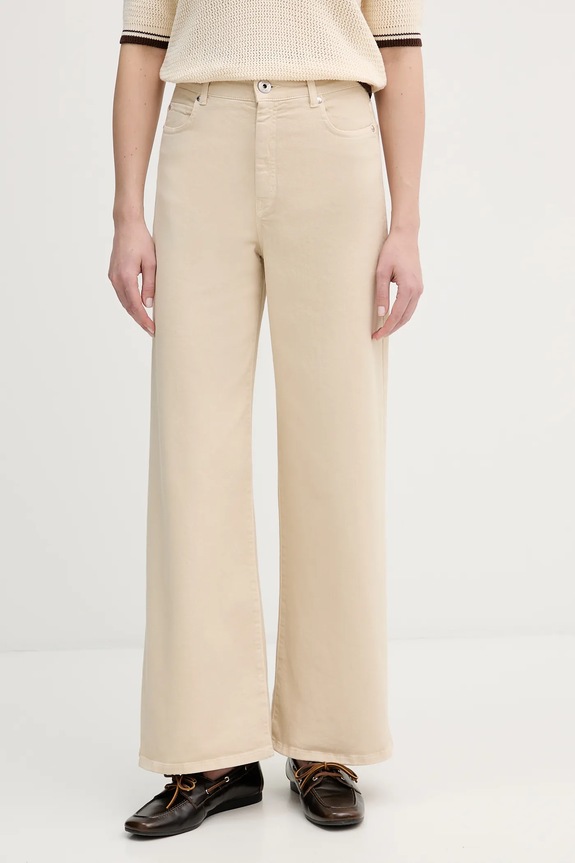 Weekend Max Mara jeansy MEDINA beżowy 2615131051600