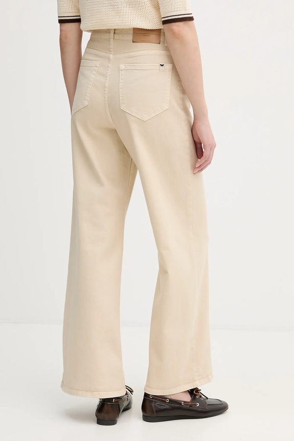 Odzież Weekend Max Mara jeansy MEDINA 2615131051600 beżowy