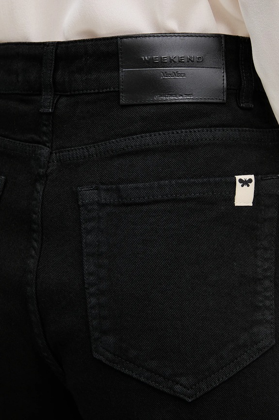 Weekend Max Mara jeansy MEDINA czarny 2615131051600