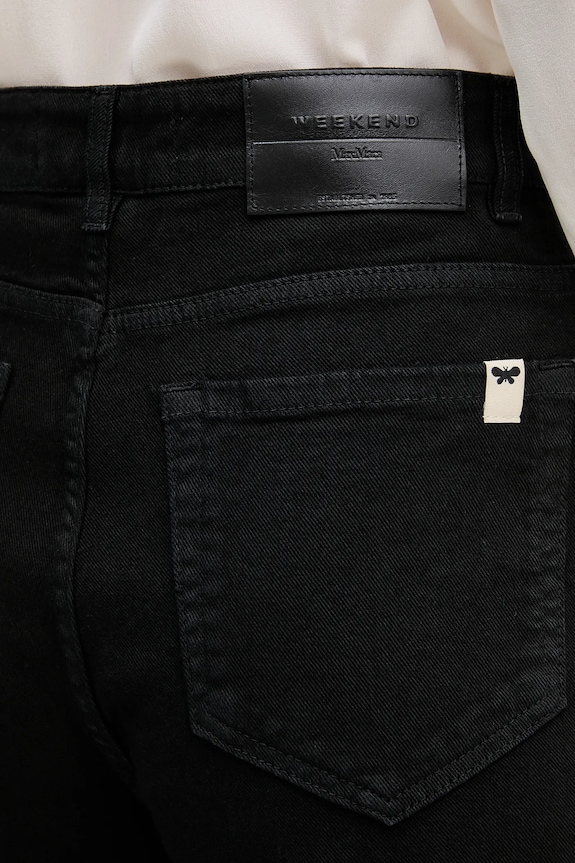 Weekend Max Mara jeansy MEDINA czarny 2615131051600