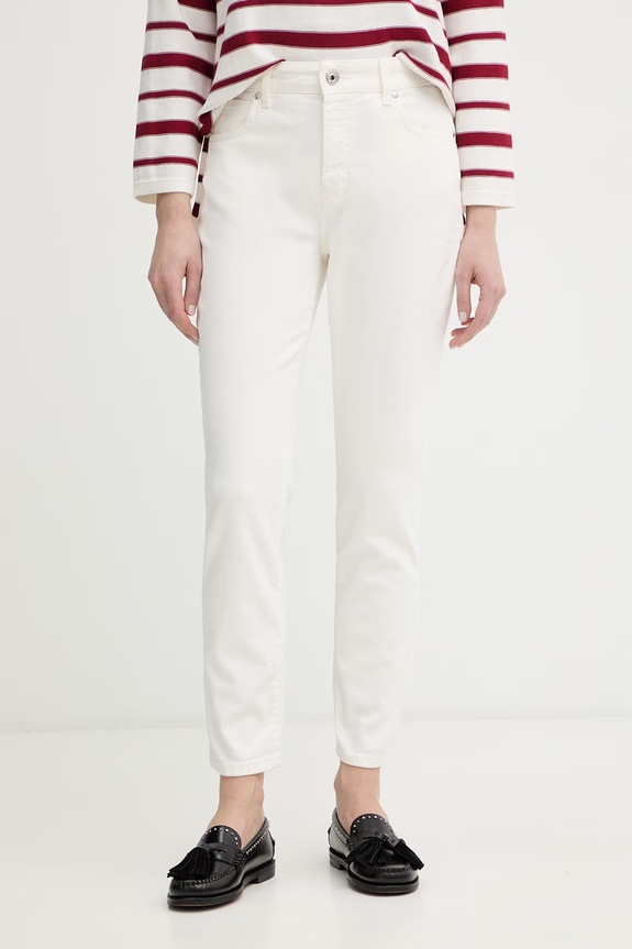Weekend Max Mara jeansy ABITURO beżowy 2615131151600