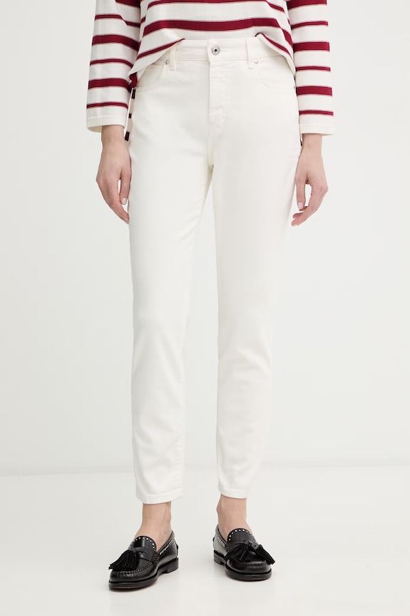 Weekend Max Mara jeansy ABITURO beżowy 2615131151600