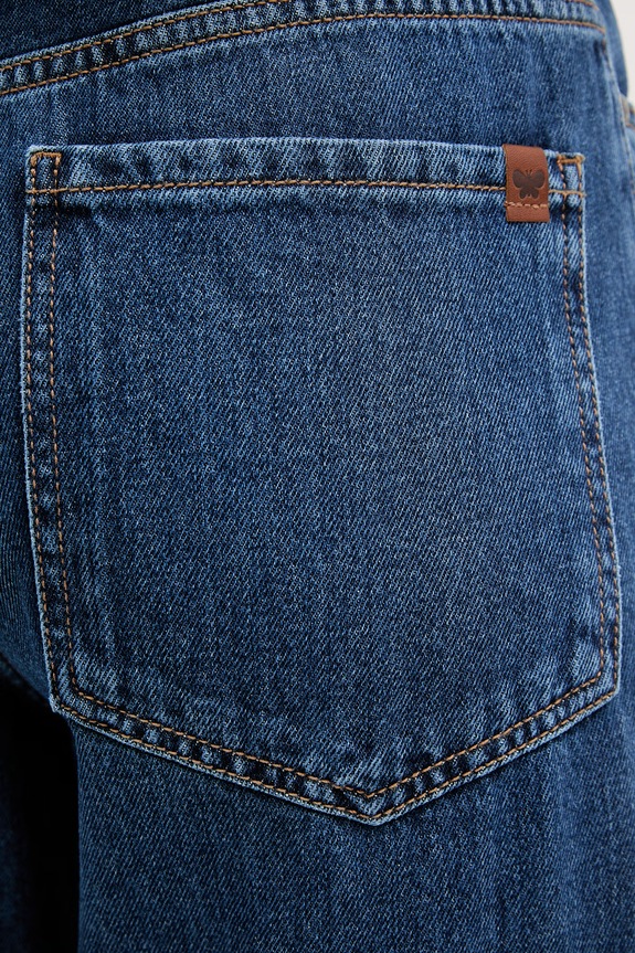 Weekend Max Mara jeansy VORTICE granatowy 2615181011600
