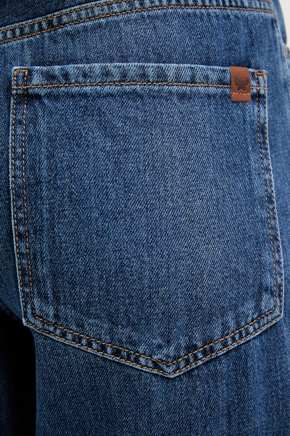 Weekend Max Mara jeansy VORTICE granatowy 2615181011600