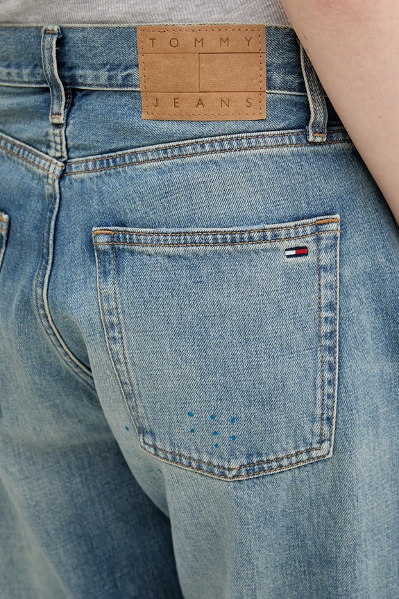 Rifle Tommy Jeans modrá DW0DW22017