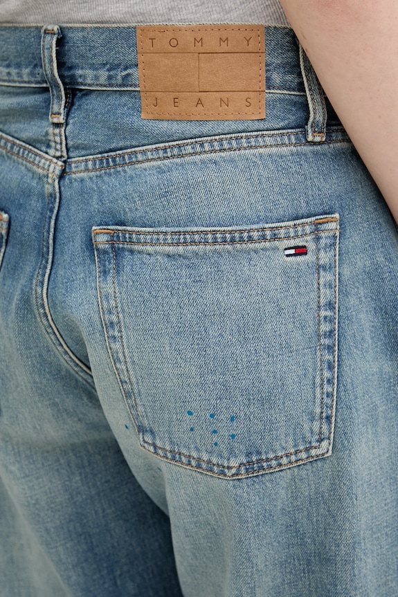 Rifle Tommy Jeans modrá DW0DW22017