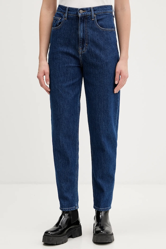 Rifle Tommy Jeans Planet friendly tmavomodrá DW0DW22446