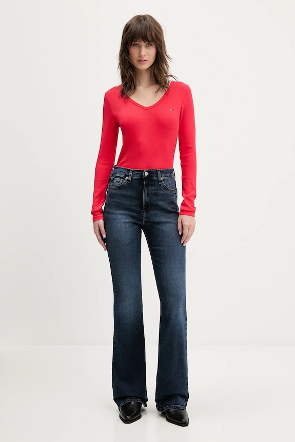 Tommy Jeans blugi DW0DW22454 bleumarin SS26