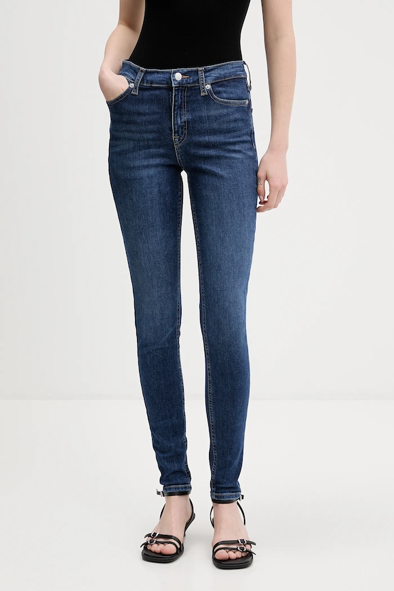 Rifle Tommy Jeans Planet friendly tmavomodrá DW0DW22455