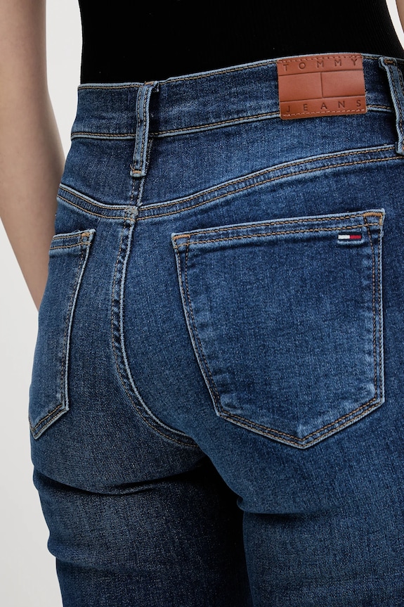 Rifle Tommy Jeans tmavomodrá DW0DW22455