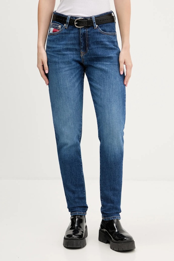 Rifle Tommy Jeans Planet friendly tmavomodrá DW0DW22457