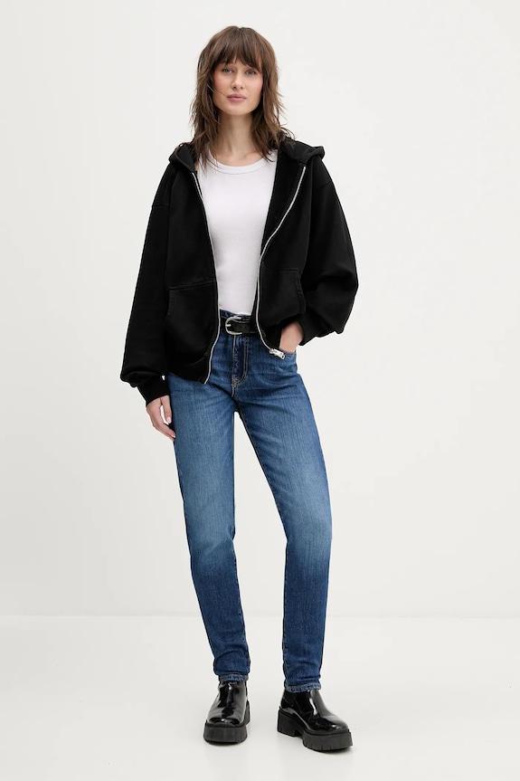 Rifle Tommy Jeans DW0DW22457 tmavomodrá SS26