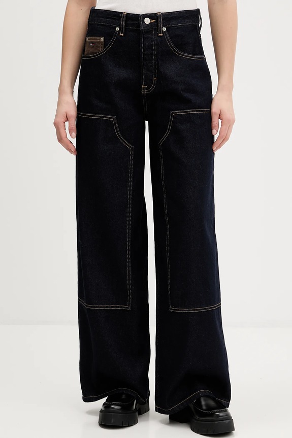 Rifle Tommy Jeans tmavomodrá DW0DW22550